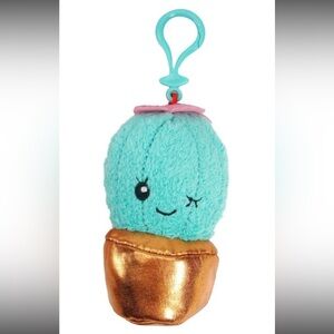 Kids Catcus keychsin clip on NWT